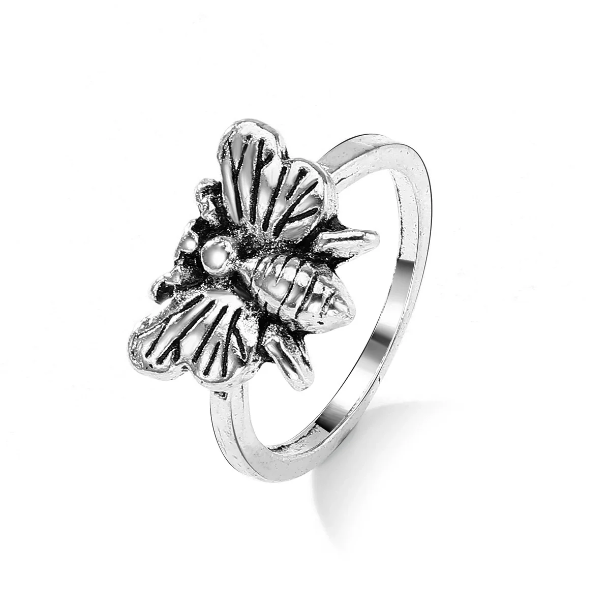 Retro Punk Style Alloy Cast Ring - Image 14