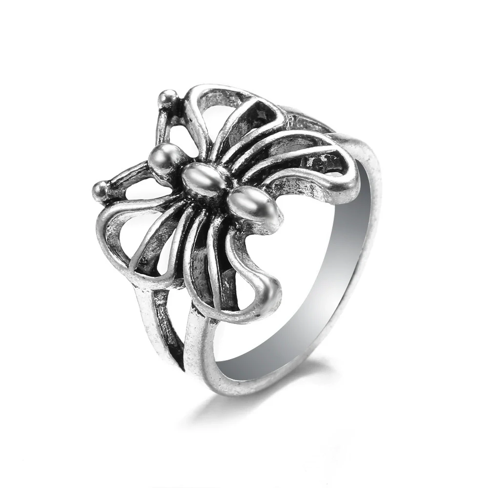 Retro Punk Style Alloy Cast Ring - Image 16