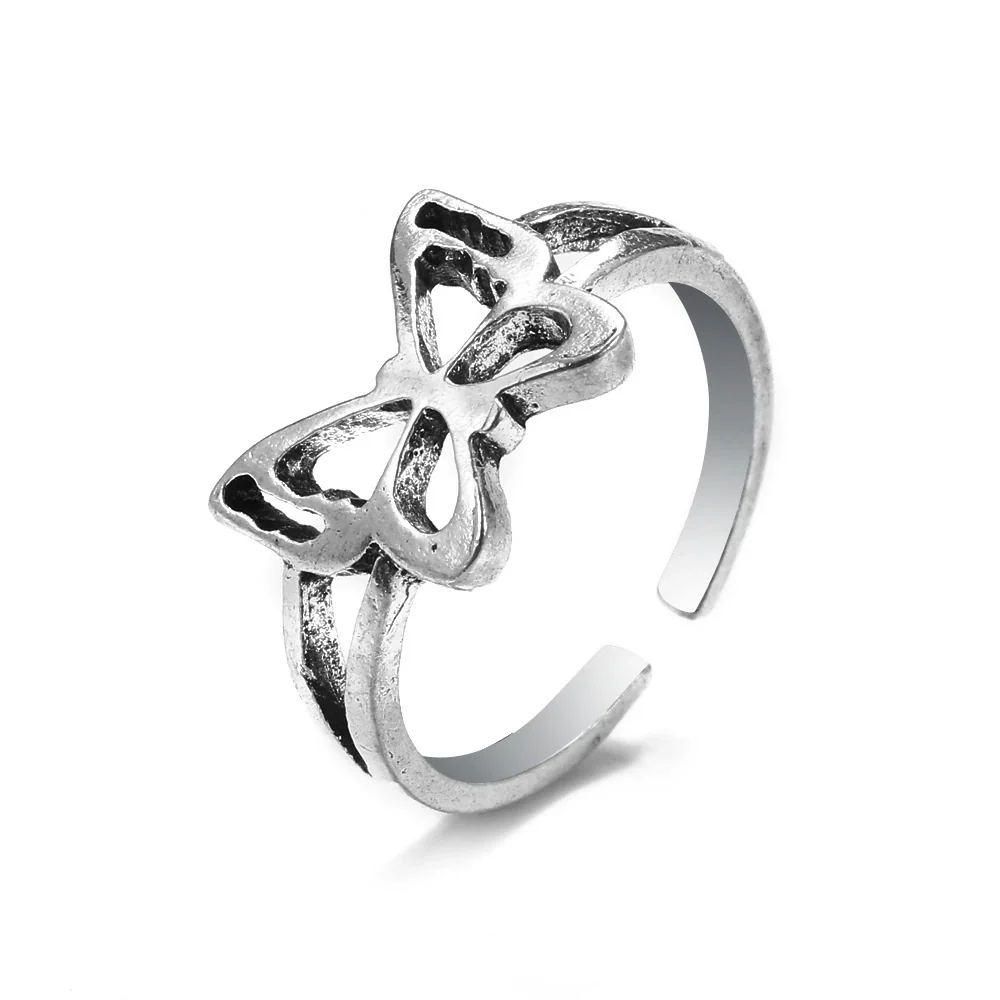 Retro Punk Style Alloy Cast Ring - Image 20