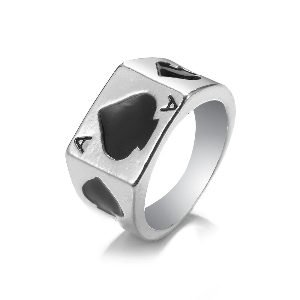 Retro Punk Style Alloy Cast Ring - Image 27