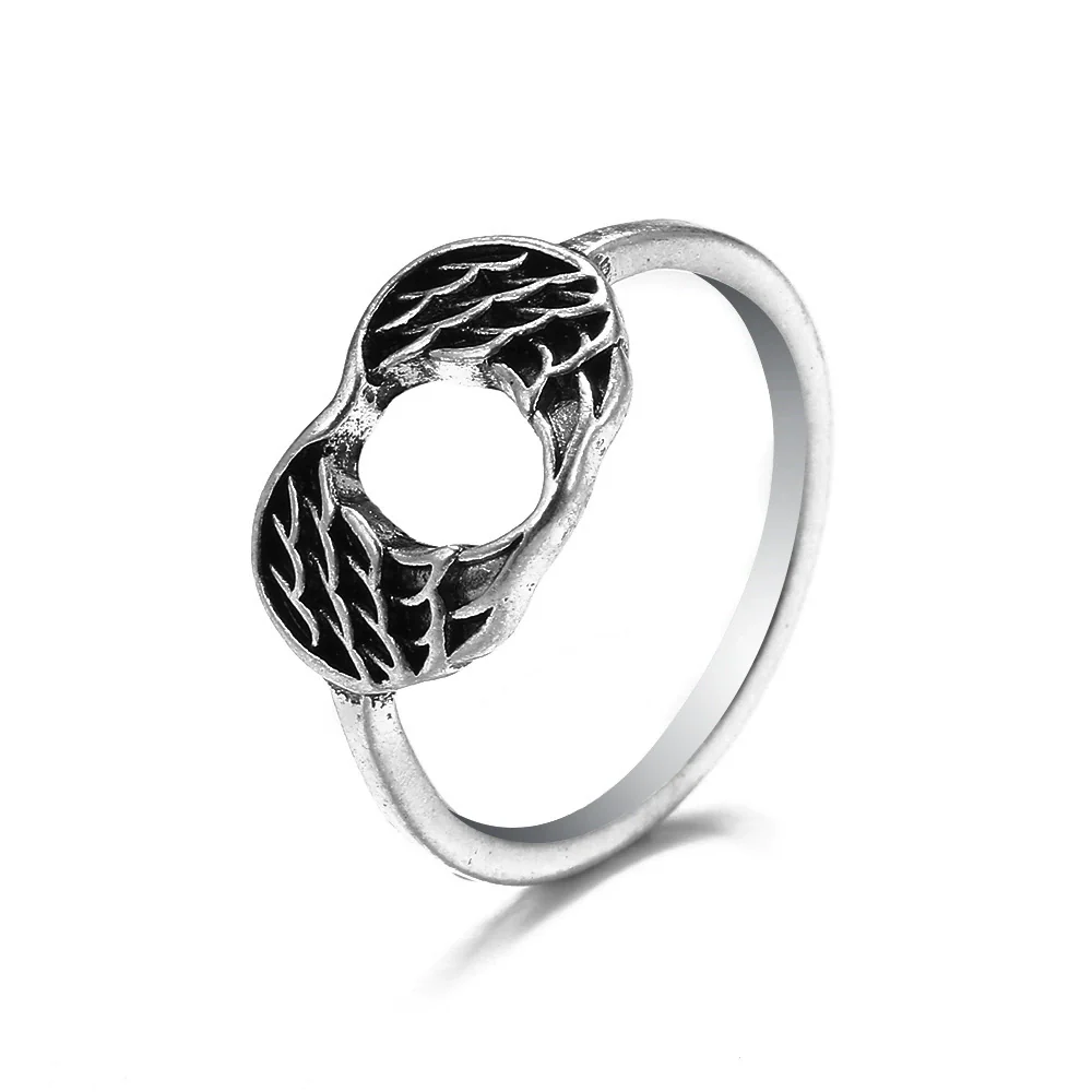Retro Punk Style Alloy Cast Ring - Image 28