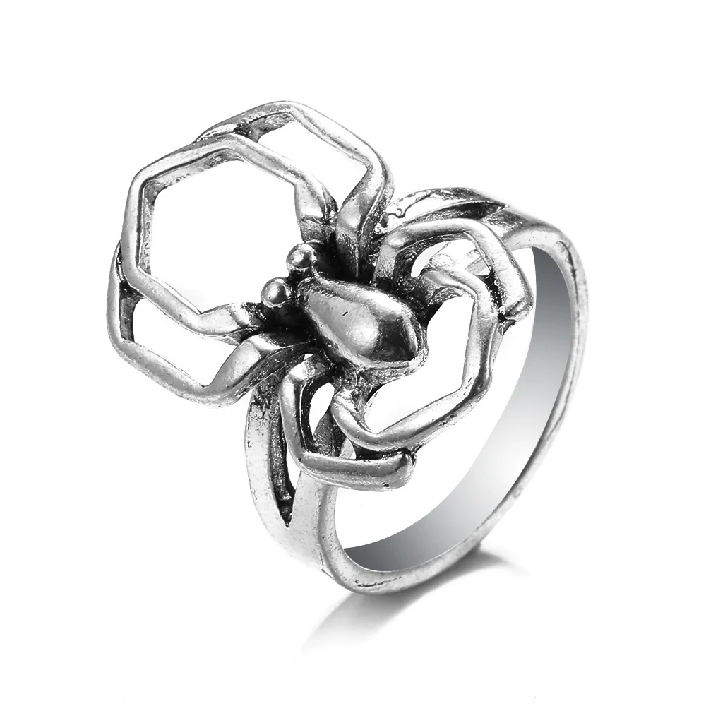 Retro Punk Style Alloy Cast Ring - Image 29