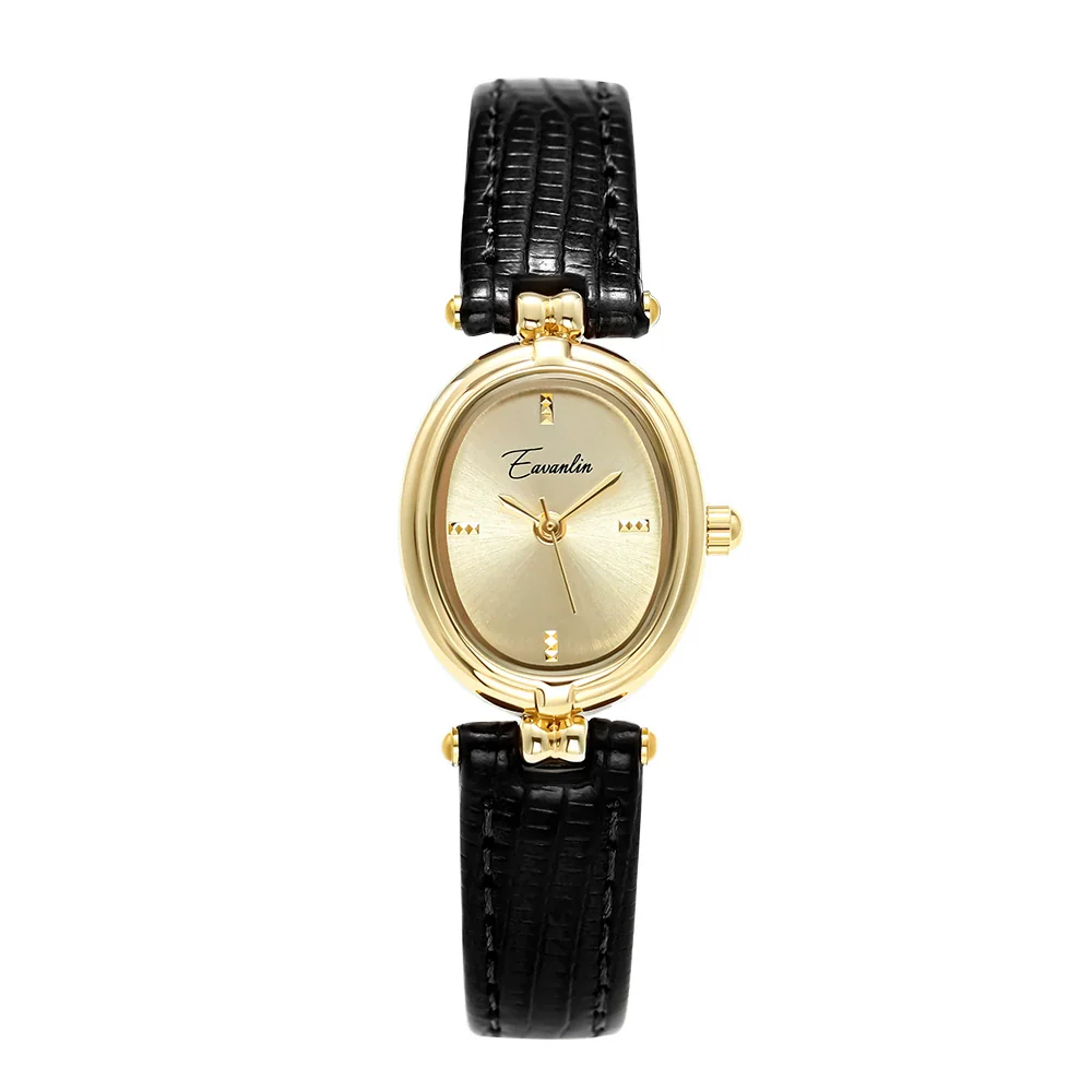 Retro Round Alloy Belt Women's Watch With Mineral Strengthened Mirror And Stainless Steel Clasp - Image 7