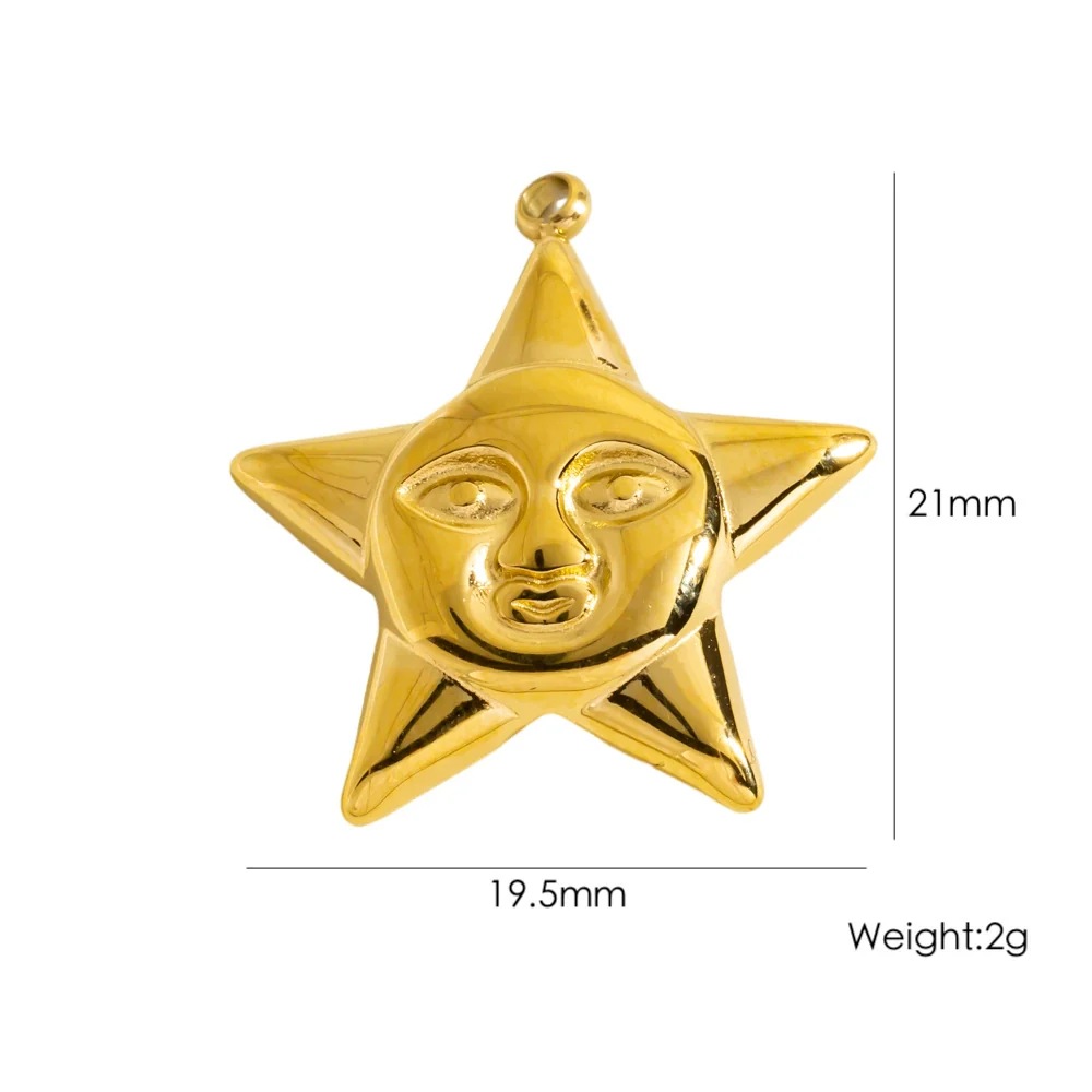 Retro Simple Jewelry Accessories Drop Oilinlaid White Shellfish Natural Stone Zircon Stainless Steel Pendant With Electroplating Process - Image 20