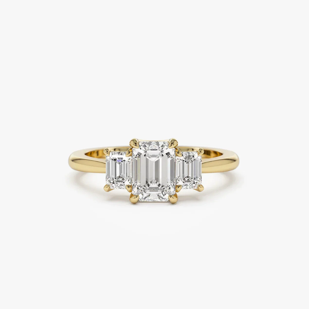 Ring Copper Zircon Geometric Light Luxury Women's Fashion Jewelry