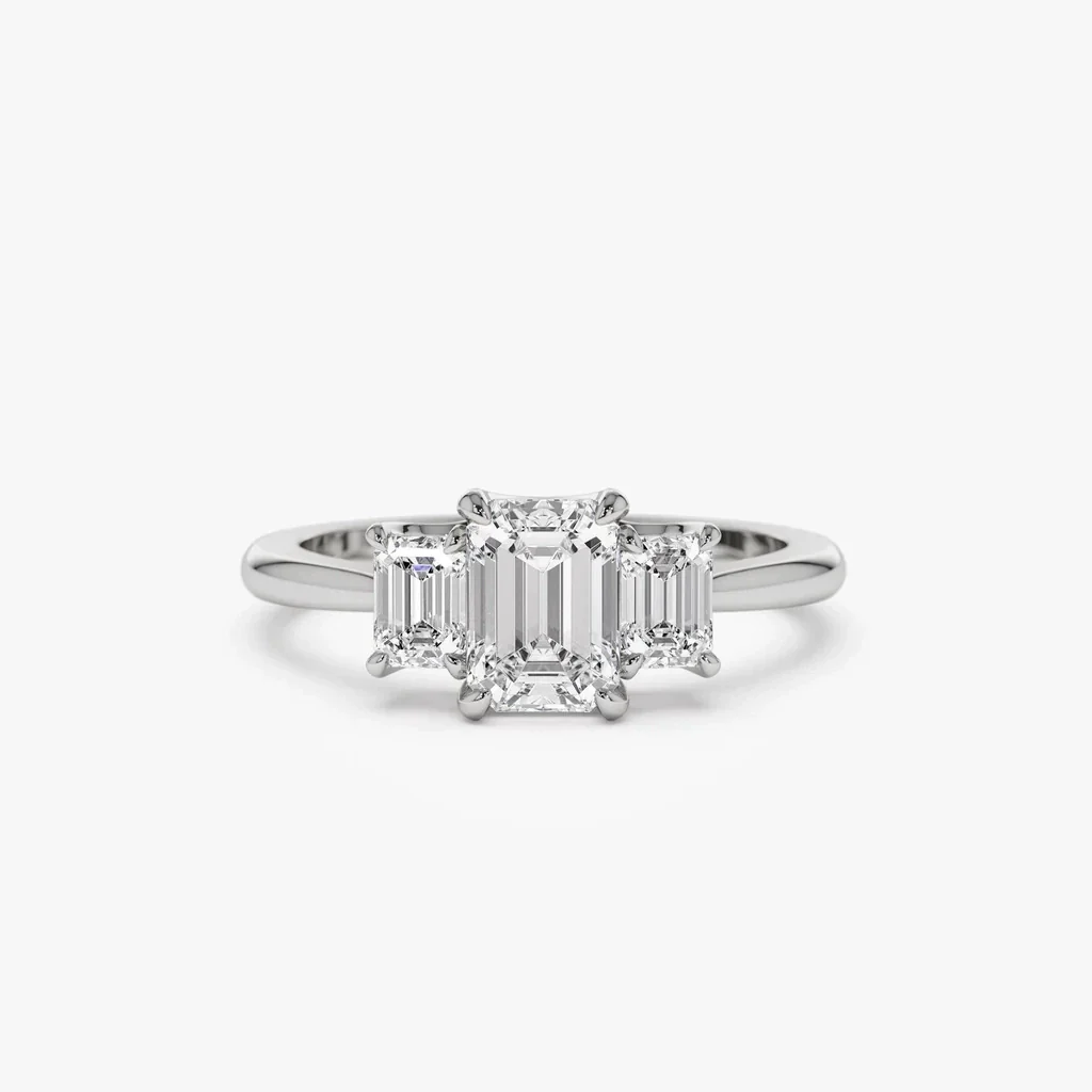 Ring Copper Zircon Geometric Light Luxury Women's Fashion Jewelry - Image 6