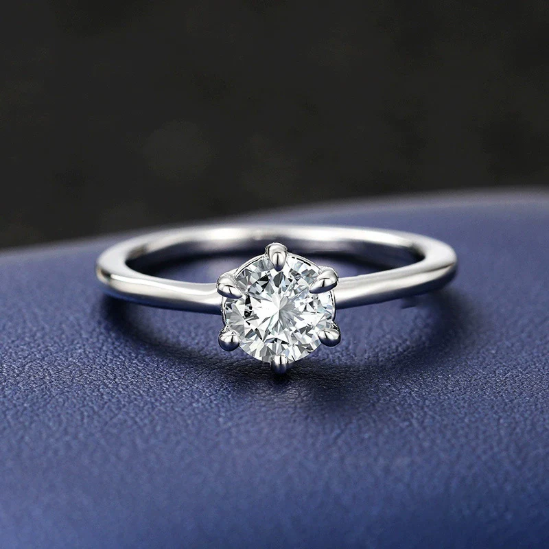 Rings Copper Light Luxury Geometric Zircon Inlay For Women