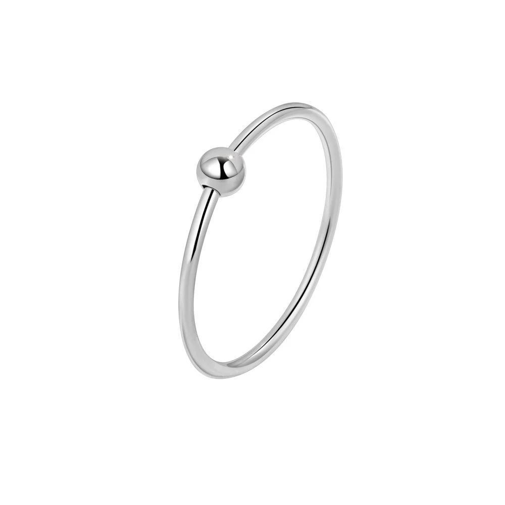S925 Sterling Silver Geometric Rotating Anxiety Ring For Women - Image 5