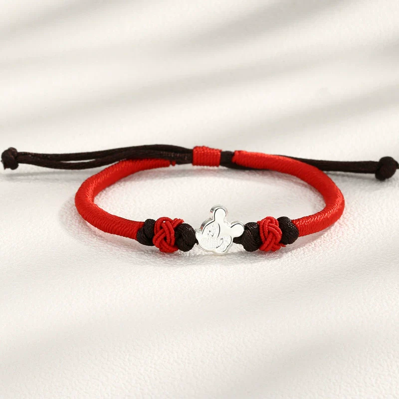 S925 Sterling Silver Zodiac Animals Woven Bracelet With Electroplating - Image 2