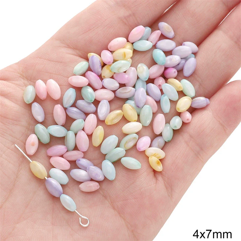 Shell Handmade Peach Heart Shaped Beaded Jewelry Accessories Earrings Bracelet - Image 11