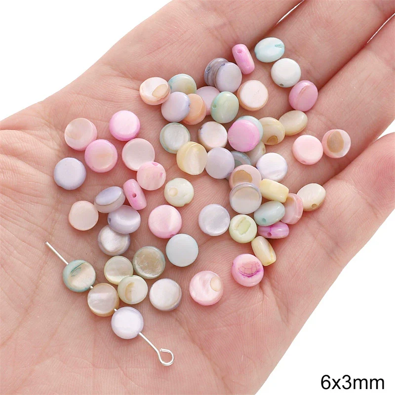 Shell Handmade Peach Heart Shaped Beaded Jewelry Accessories Earrings Bracelet - Image 15