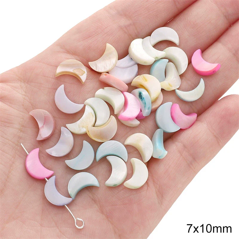 Shell Handmade Peach Heart Shaped Beaded Jewelry Accessories Earrings Bracelet - Image 22