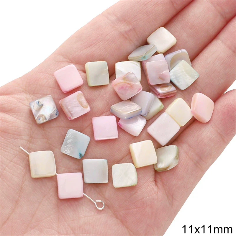 Shell Handmade Peach Heart Shaped Beaded Jewelry Accessories Earrings Bracelet - Image 23