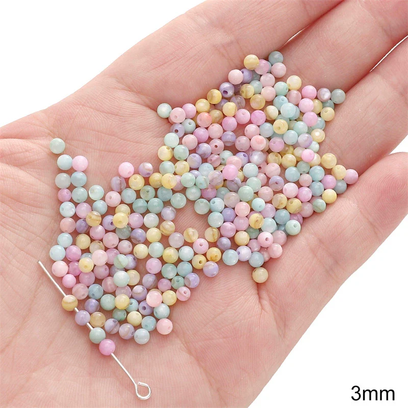 Shell Handmade Peach Heart Shaped Beaded Jewelry Accessories Earrings Bracelet - Image 6