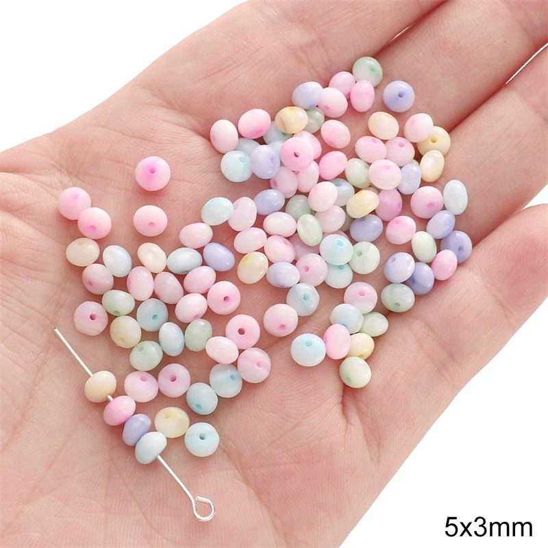 Shell Handmade Peach Heart Shaped Beaded Jewelry Accessories Earrings Bracelet - Image 9