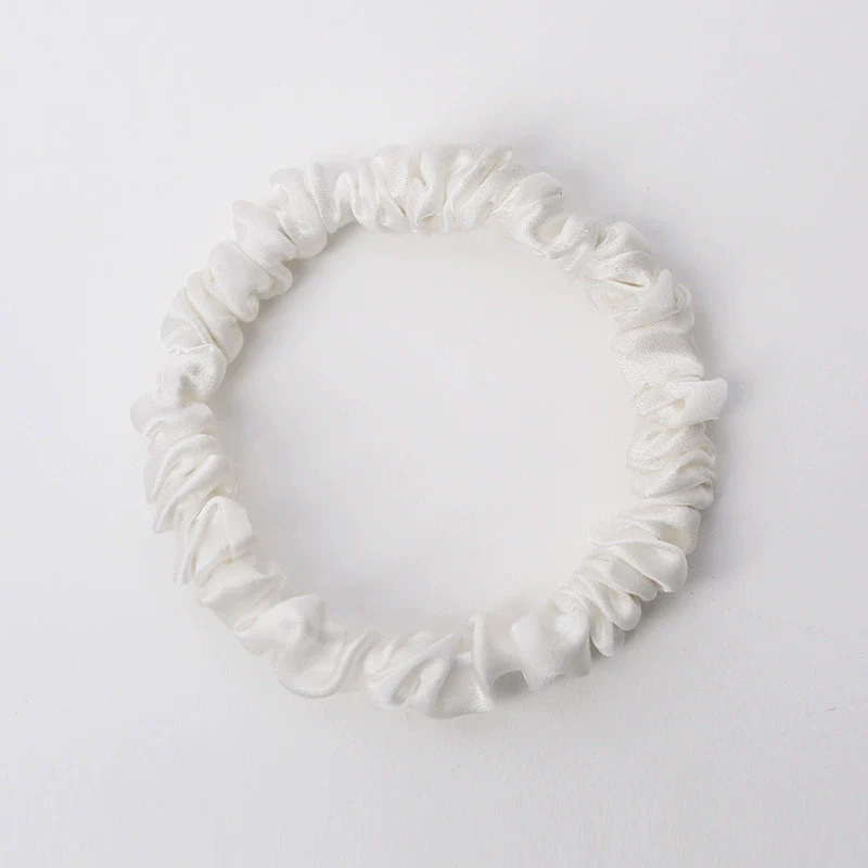 Silk Hair Ring Butterfly Embroidered - Image 11