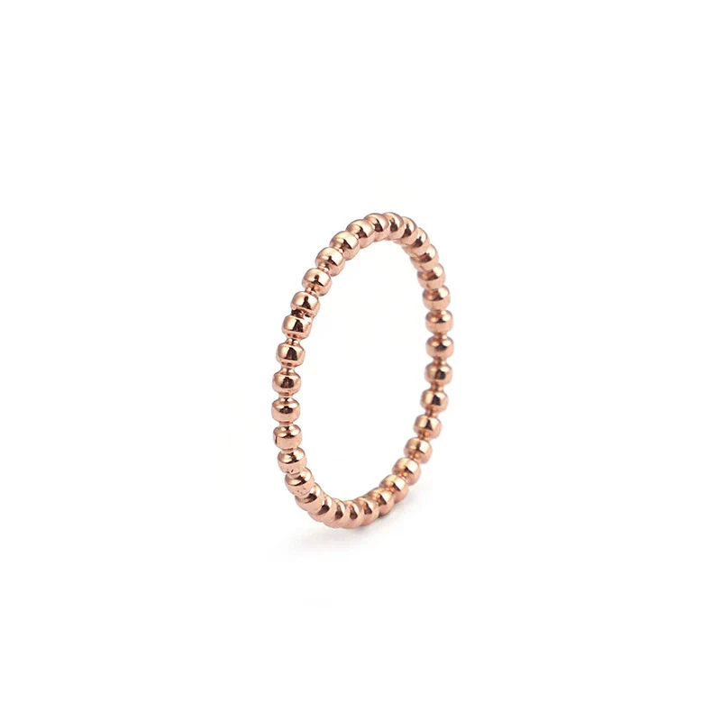 Simple Beads Water Corrugated Geometric Stainless Steel Open Oval Twopiece Ring And Bracelet Jewelry With Electroplating - Image 20