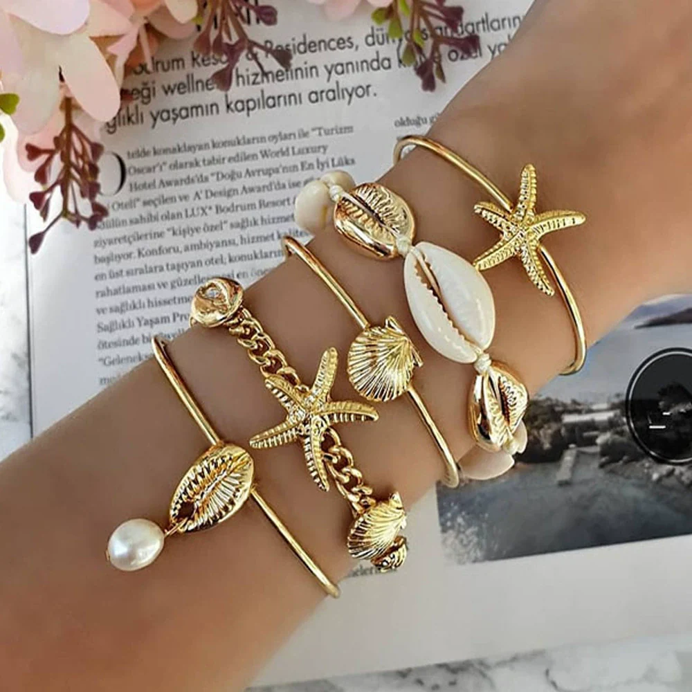 Simple Chain Bracelet Fashion Mix And Match Hollow Jewelry Stacked Wind Crystal Alloy Electroplating Letters Numbers Text Unisex - Image 18