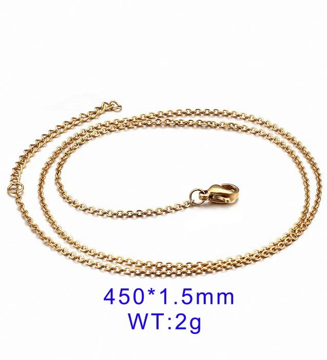 Simple Elegant Cold Style Cross Titanium Steel Geometric Welded Necklace For Women - Image 6