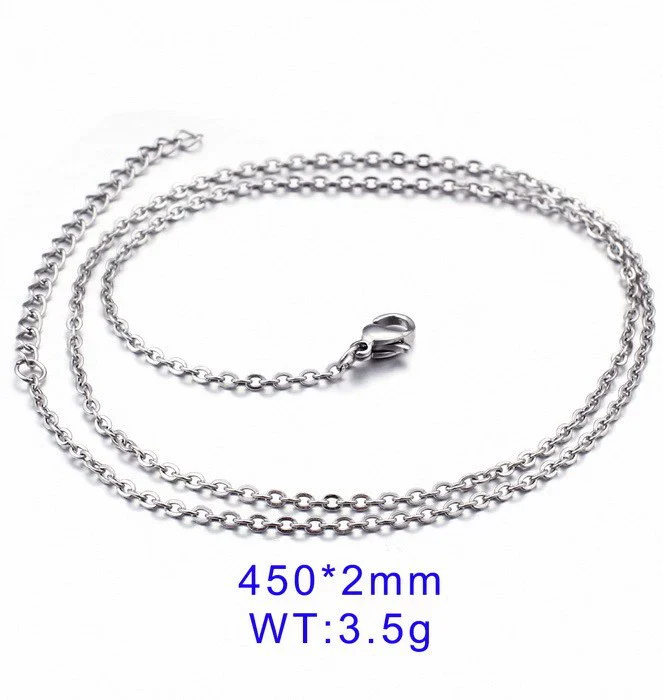 Simple Elegant Cold Style Cross Titanium Steel Geometric Welded Necklace For Women - Image 9