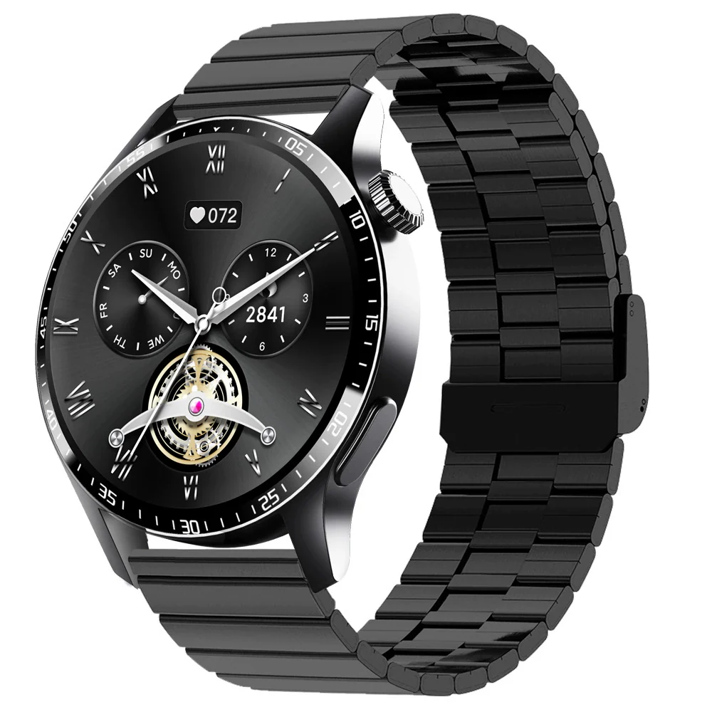 Smart Bracelet Silicone Sports Health Monitoring With Magnetic Attraction Charging And Round Dial - Image 12