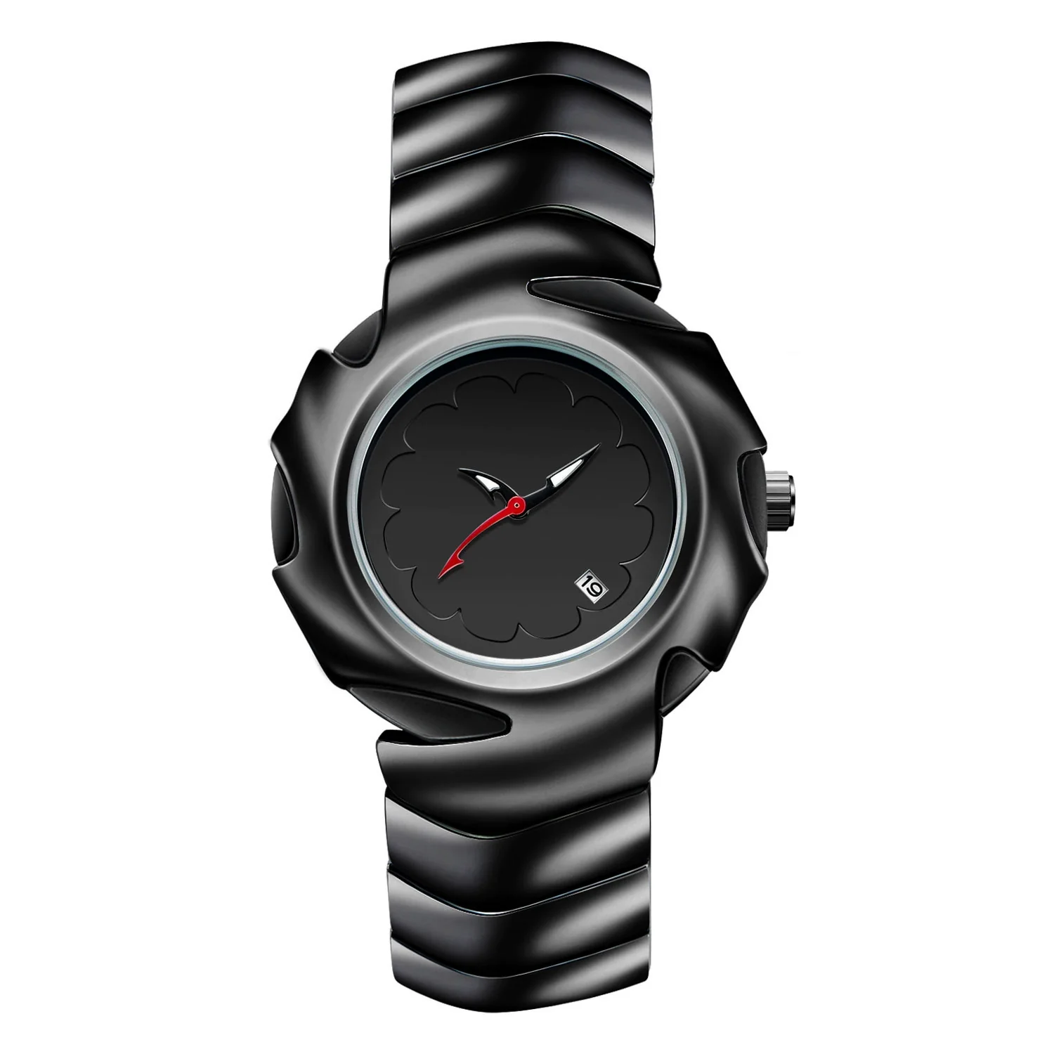 Specialshaped Retro Quartz Watch Diecast Stainless Steel Mineral Strengthened Mirror - Image 7