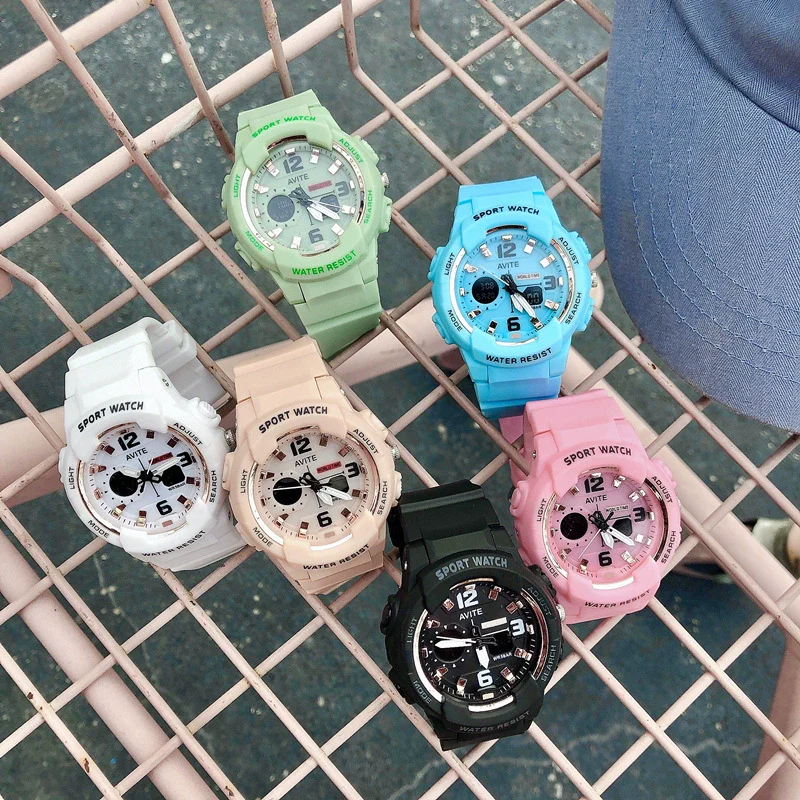 Sports Watch Plastic Silicone Luminous Unicorn Style - Image 5