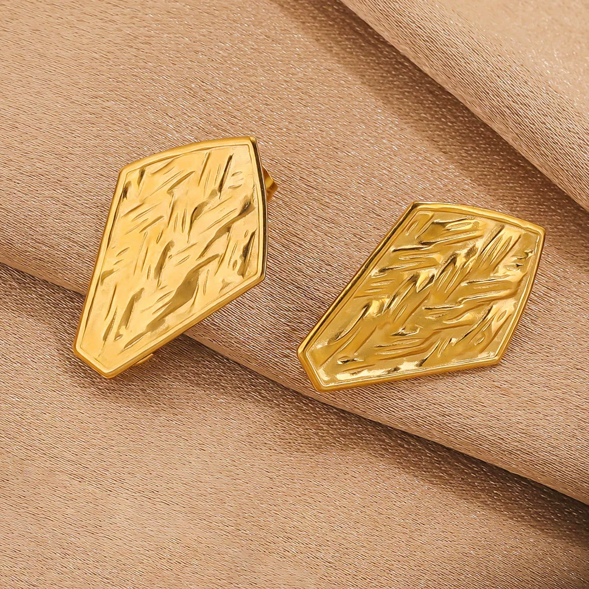 Stainless Steel 18K Gold Plated Electroplated Fish Pattern Diy Earrings Making Supplies Jewelry Accessories - Image 4