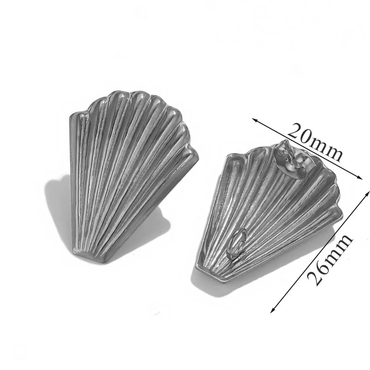Stainless Steel 18K Gold Plated Electroplated Fish Pattern Diy Earrings Making Supplies Jewelry Accessories - Image 9