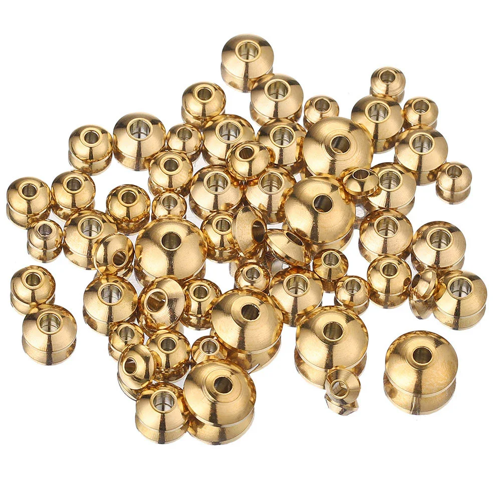 Stainless Steel Abacus Flying Saucer Curved Spacer Positioning Beads Vacuum Goldplated Diy Jewelry Accessories - Image 3