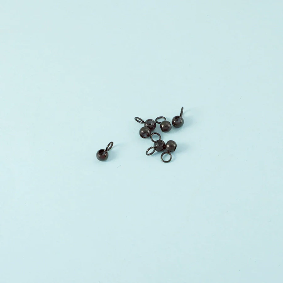 Stainless Steel Adjusting Bead With Ring Positioning Bead Handmade Semifinished Jewelry Accessories For Necklace And Bracelet Electroplating Geometric Simple Style - Image 8