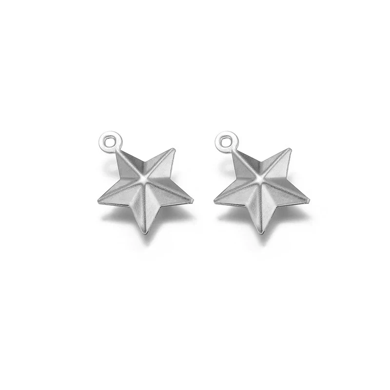 Stainless Steel Angel Heart Corn Hollow Pendant Accessories For Ladies Jewelry Diy - Image 23