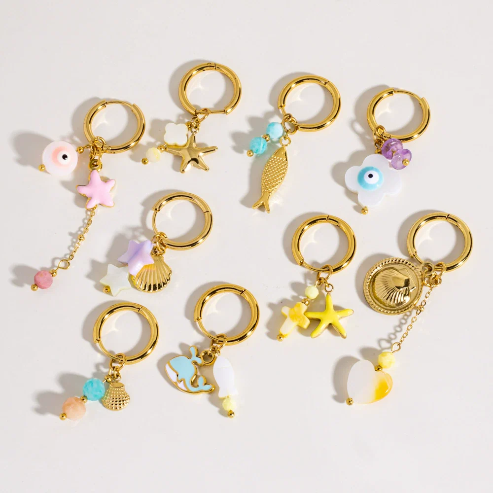 Stainless Steel Animal Zodiac Original Design Electroplated Women's Earrings