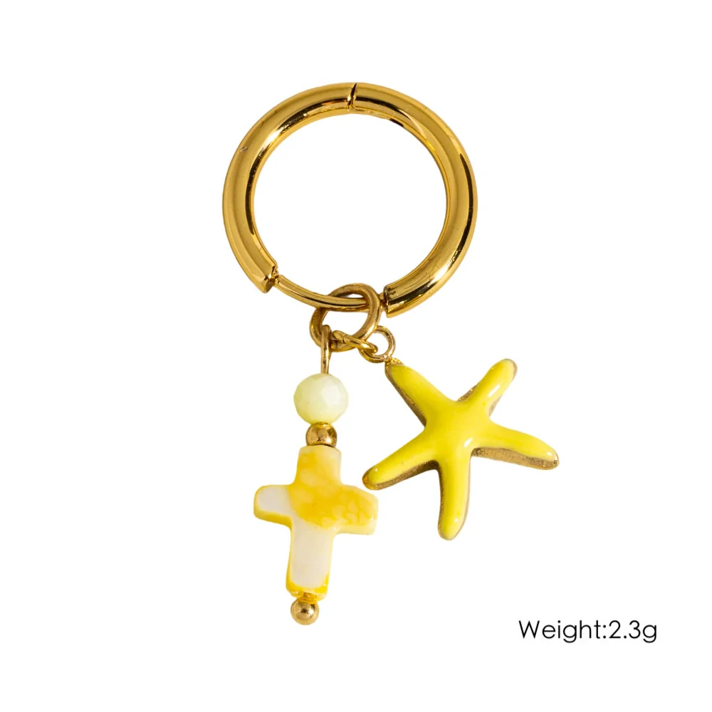 Stainless Steel Animal Zodiac Original Design Electroplated Women's Earrings - Image 11