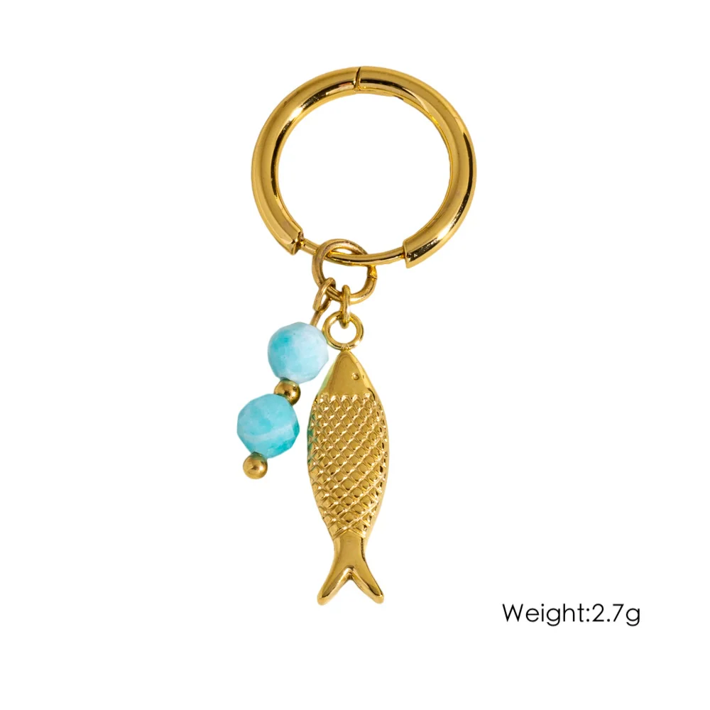 Stainless Steel Animal Zodiac Original Design Electroplated Women's Earrings - Image 6
