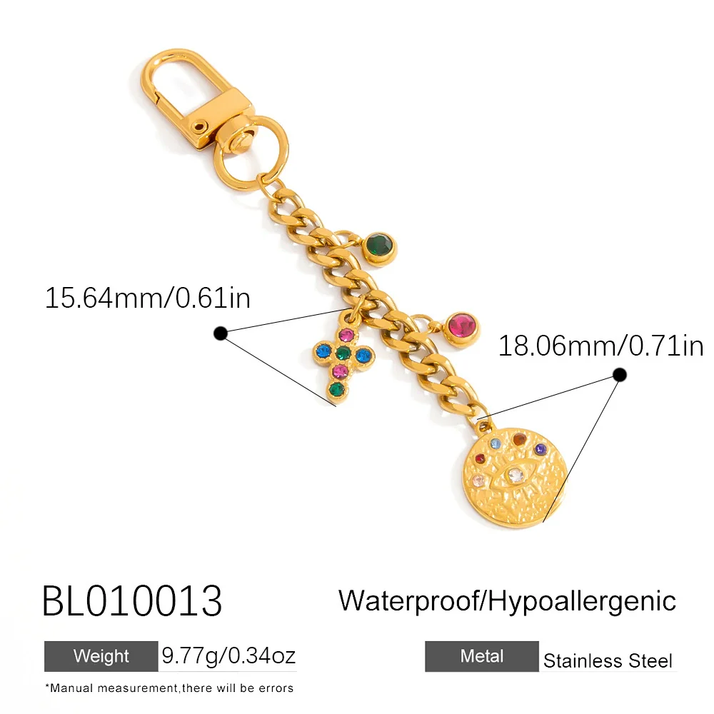 Stainless Steel Bag Chain Jewelry Accessories Electroplated Minimalist Style - Image 12