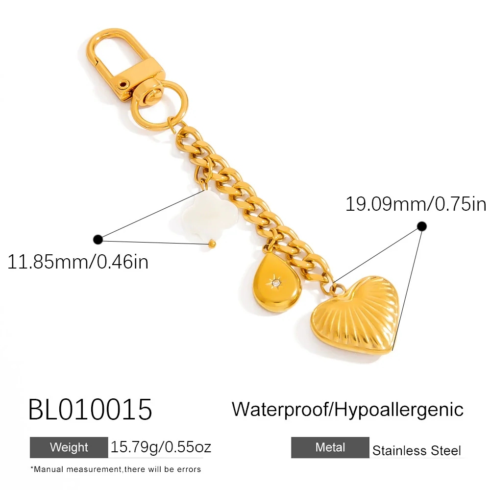 Stainless Steel Bag Chain Jewelry Accessories Electroplated Minimalist Style - Image 14