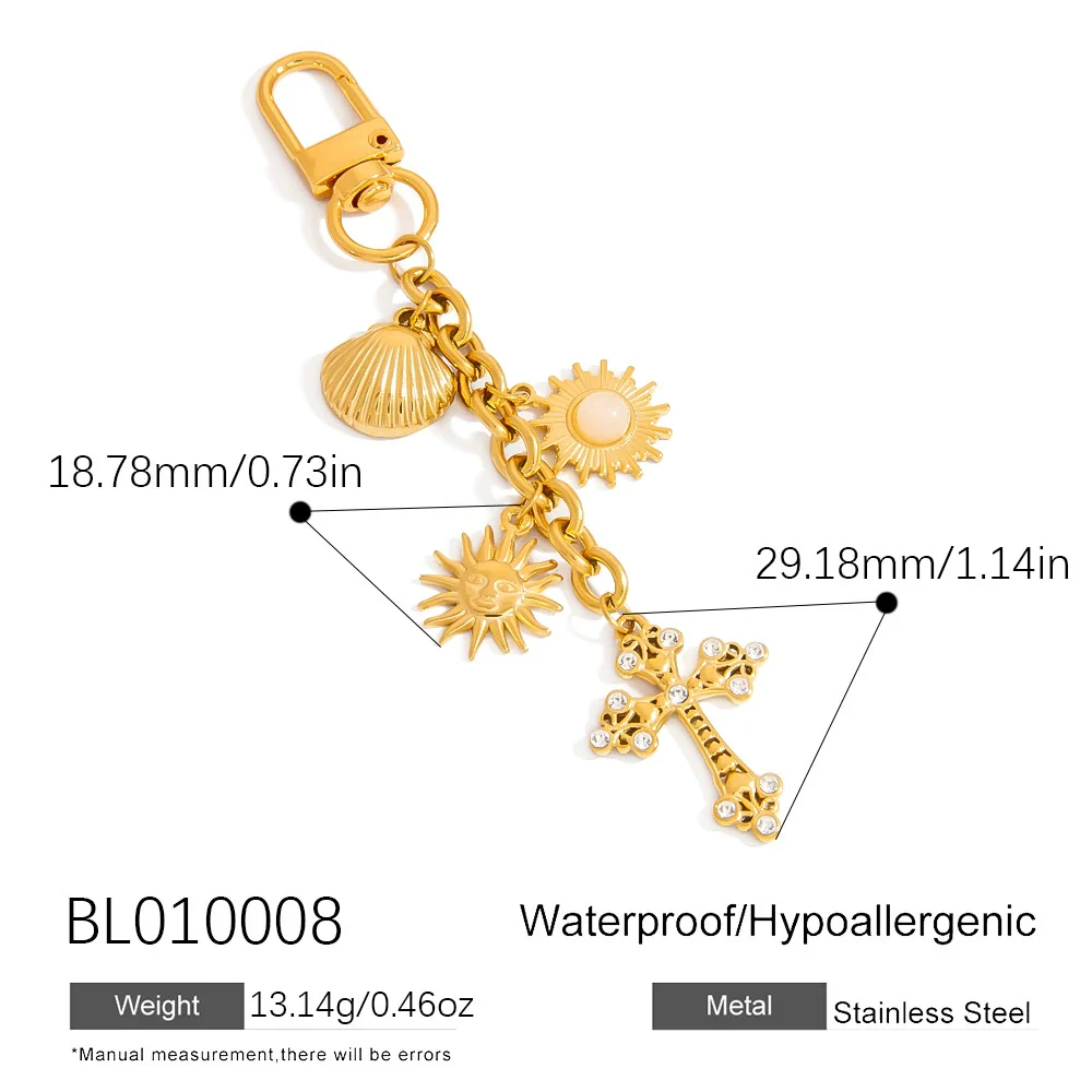 Stainless Steel Bag Chain Jewelry Accessories Electroplated Minimalist Style - Image 7
