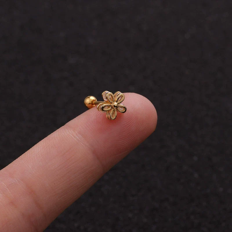 Stainless Steel Bow Pendant Zircon Earrings - Image 12