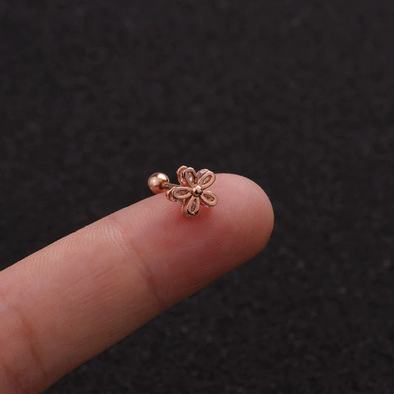 Stainless Steel Bow Pendant Zircon Earrings - Image 18
