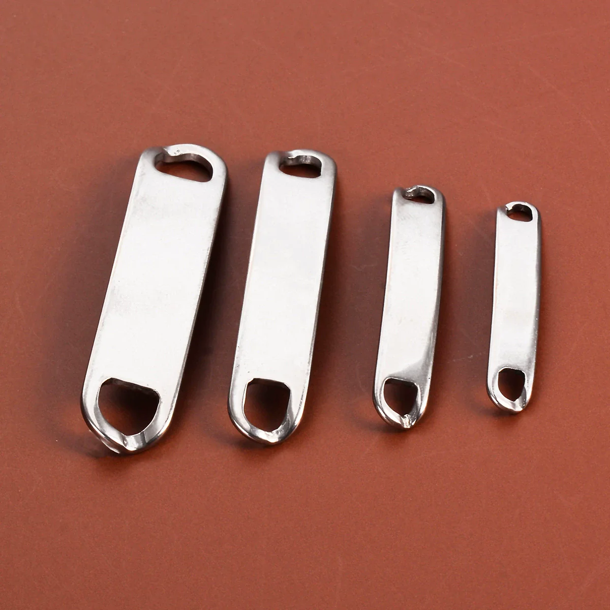 Stainless Steel Bracelet Connector Arc Curved Plate Pendant Jewelry Accessories Electroplated - Image 4