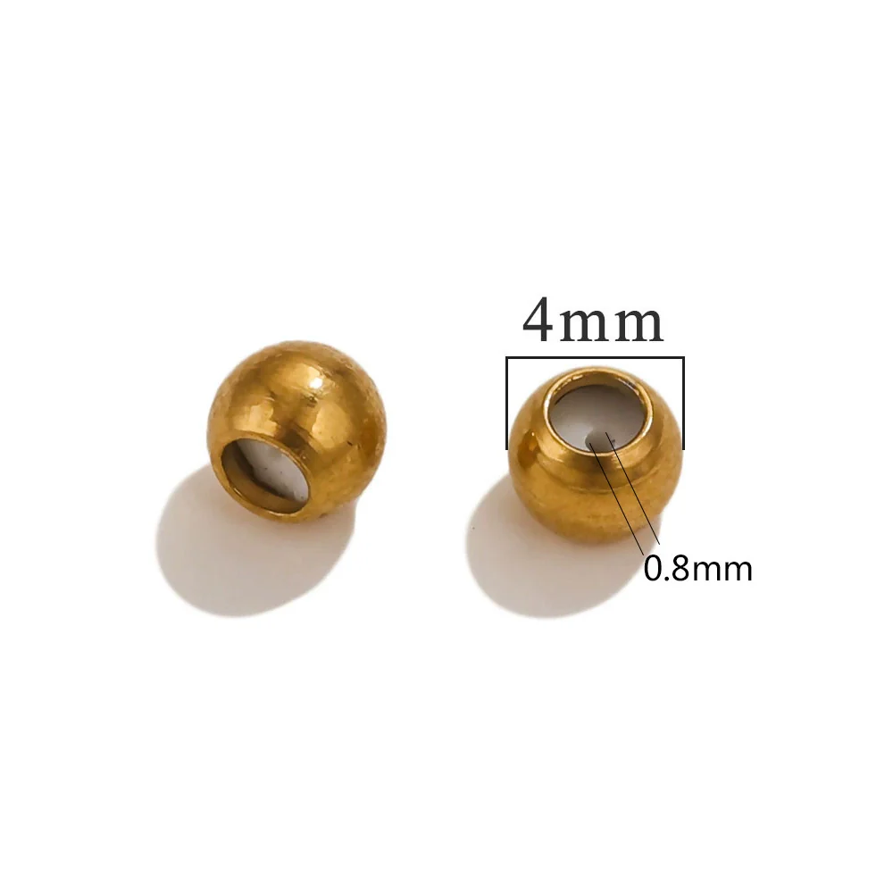Stainless Steel Bracelet Necklace With Totem Pattern Gold Plated Electroplating Adjustable Positioning Beads - Image 14