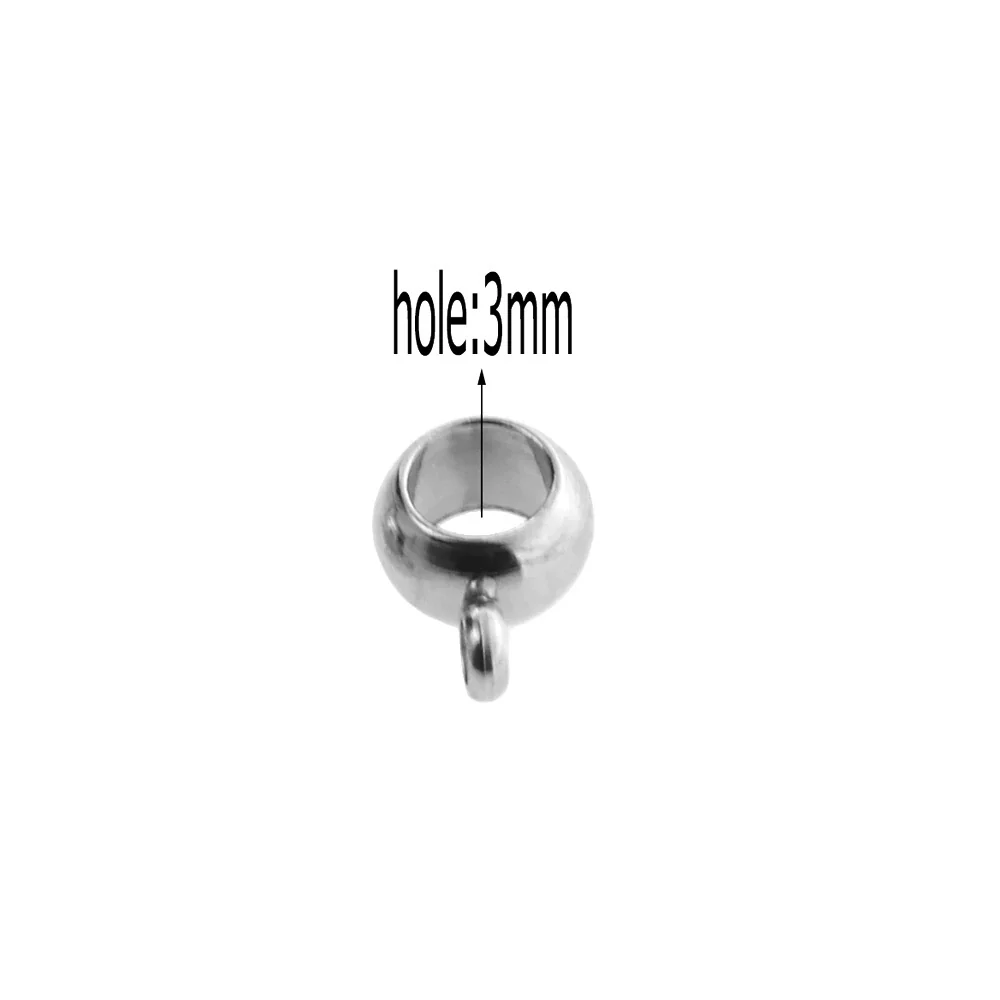 Stainless Steel Bracelet With Holes Hanging Beads Diy Jewelry Accessories Handmade Gold Plated - Image 15