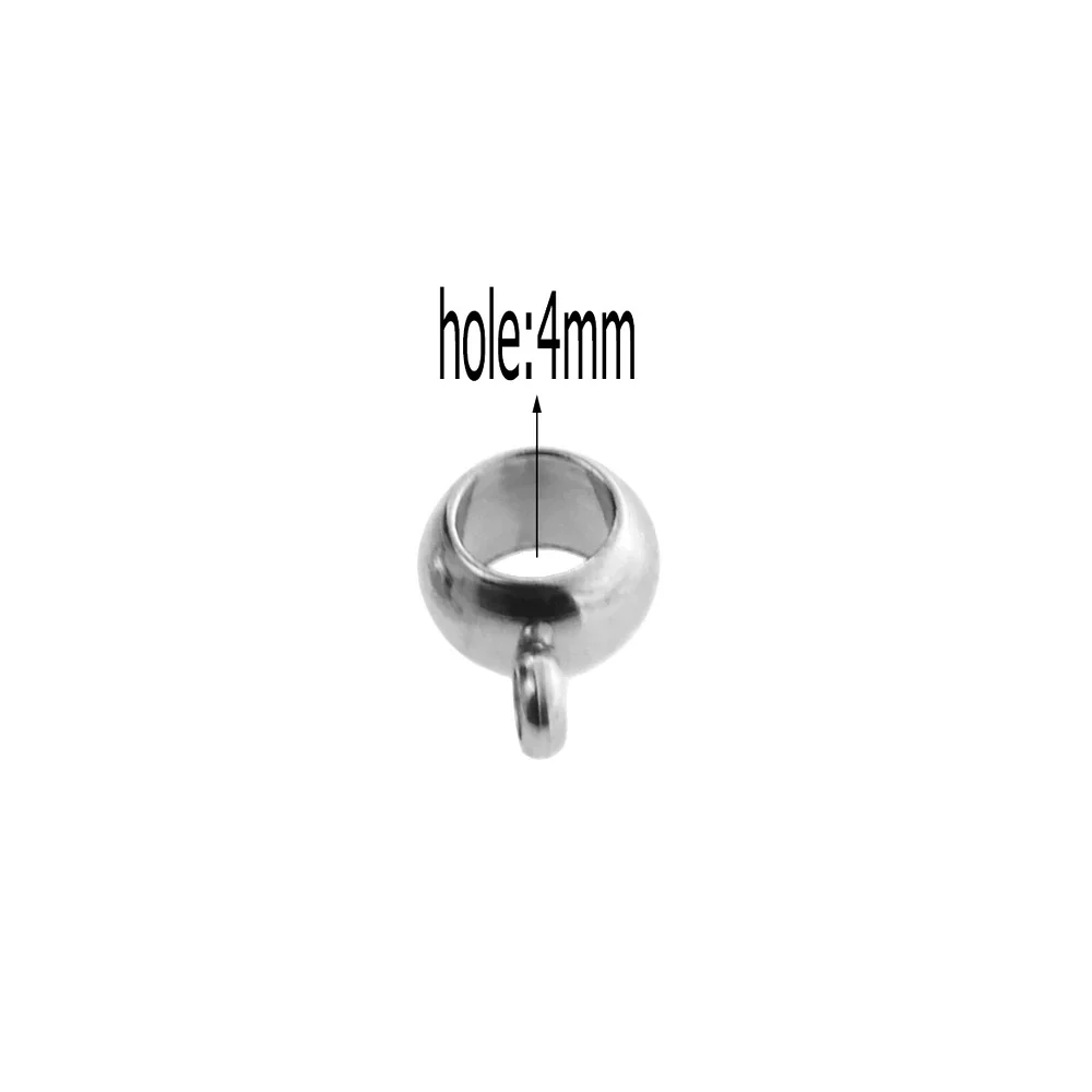 Stainless Steel Bracelet With Holes Hanging Beads Diy Jewelry Accessories Handmade Gold Plated - Image 17