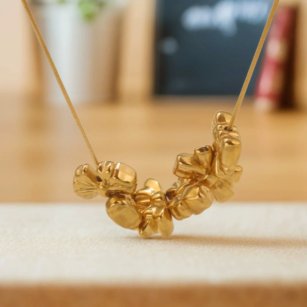 Stainless Steel Casting Bow Jewelry With Hirback Pattern And Electroplating Treatment Suitable For Earrings Hairpin Necklace Making - Image 3