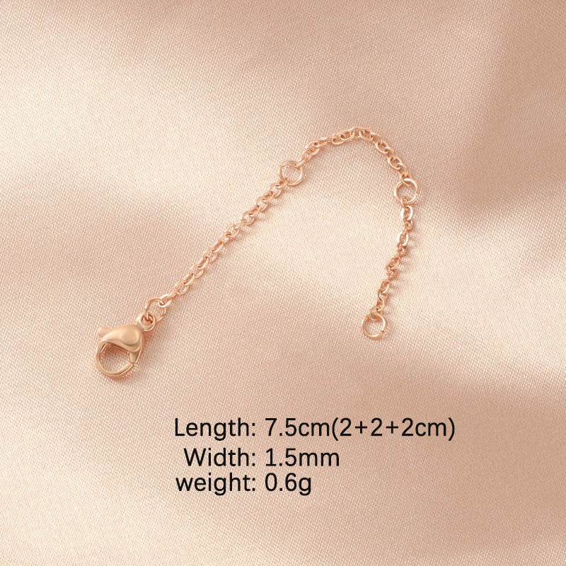 Stainless Steel Chain Jewelry Accessories With Lobster Buckle And Electroplating Process - Image 11