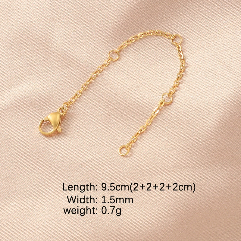 Stainless Steel Chain Jewelry Accessories With Lobster Buckle And Electroplating Process - Image 13