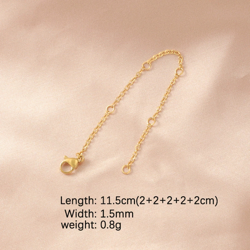 Stainless Steel Chain Jewelry Accessories With Lobster Buckle And Electroplating Process - Image 16