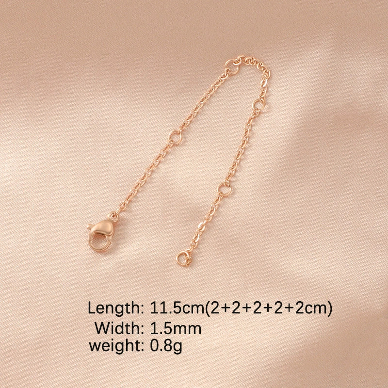 Stainless Steel Chain Jewelry Accessories With Lobster Buckle And Electroplating Process - Image 17