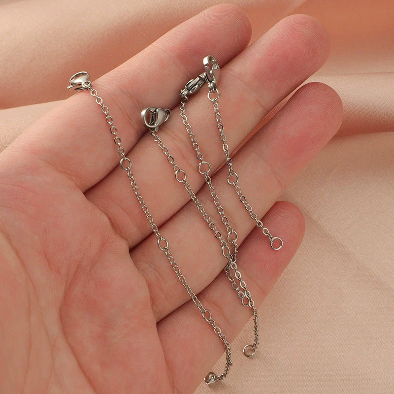 Stainless Steel Chain Jewelry Accessories With Lobster Buckle And Electroplating Process - Image 4